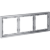 Рамка пластиковая VOLTUM S70 на 3 поста, (серый)
