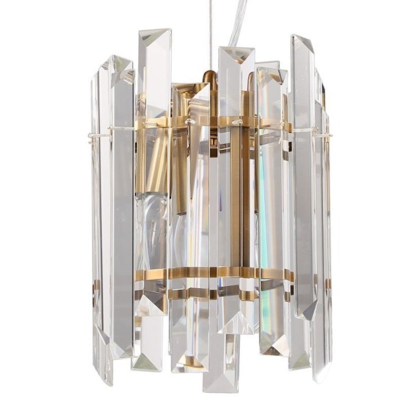 Светильник подвесной хрустальный 2114/05/02P Stilfort, серия Feeriya Светильник подвесной хрустальный 2114/05/02P Stilfort, серия Feeriya