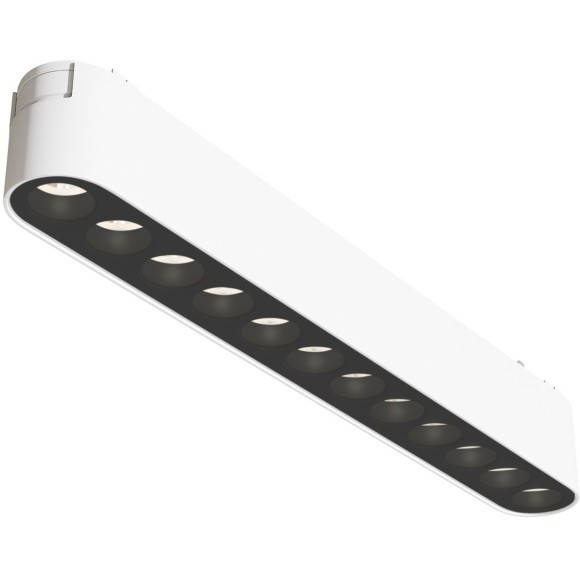 TR082-1-12W4K-M-W Трековый магнитный светодиодный светильник Maytoni Radity 48V CRI90+ 4000К 1400Лм 36° 12Вт