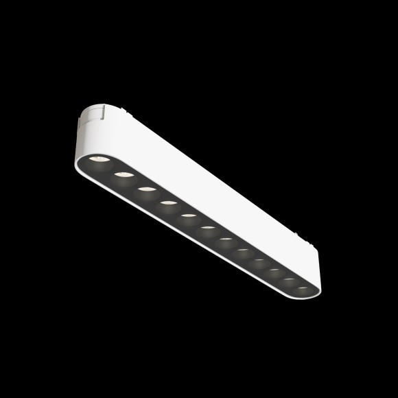 TR082-1-12W4K-M-W Трековый магнитный светодиодный светильник Maytoni Radity 48V CRI90+ 4000К 1400Лм 36° 12Вт