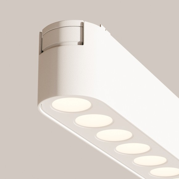 TR082-1-12W4K-M-W Трековый магнитный светодиодный светильник Maytoni Radity 48V CRI90+ 4000К 1400Лм 36° 12Вт