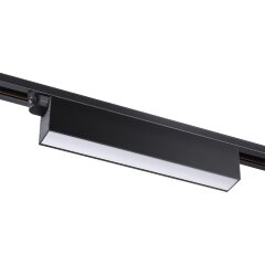 Трехжильный однофазный трековый светодиодный светильник Novotech ITER 358825 1500лм 18Вт Трехжильный однофазный трековый светодиодный светильник Novotech ITER 358825 1500лм 18Вт