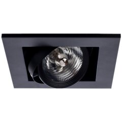 Встраиваемый светильник Arte Lamp A5930PL-1BK CARDANI MEDIO под лампу 1xG53 50W