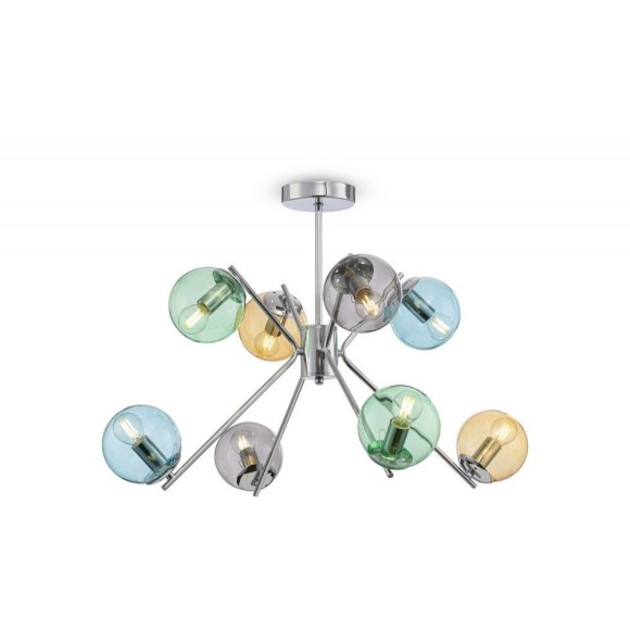 Люстра потолочная Freya FR5083PL-08CH Nancy под лампы 8xE14 40W