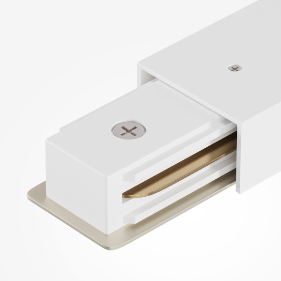 Прямой соединитель для накладных однофазных шинопроводов Maytoni TRA001CB-11W Прямой соединитель для накладных однофазных шинопроводов Maytoni TRA001CB-11W