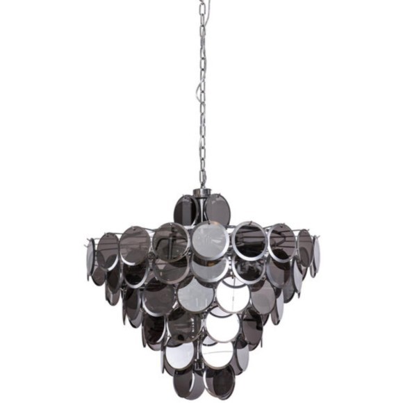 Подвесная люстра хрустальная Chloe 7566/02 SP-18 Подвесная люстра хрустальная Chloe 7566/02 SP-18