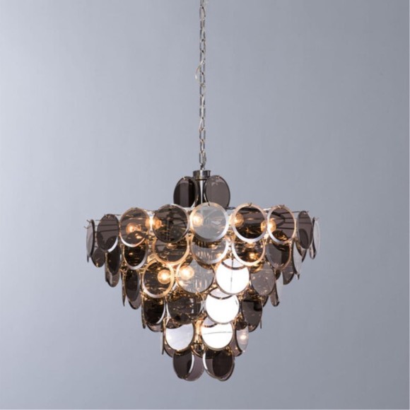 Подвесная люстра хрустальная Chloe 7566/02 SP-18 Подвесная люстра хрустальная Chloe 7566/02 SP-18