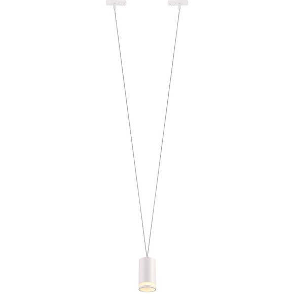 Однофазный двужильный трековый светильник Crystallux CLT 0.31 014 WH под сменную лампу GU10 Однофазный двужильный трековый светильник Crystallux CLT 0.31 014 WH под сменную лампу GU10