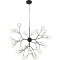 SL376.403.36 Светильник подвесной ST-Luce Черный/Прозрачный, Белый G4 LED 36*2W DEMELE