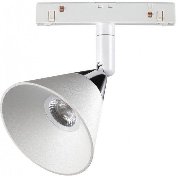 358398 Трековый светодиодный светильник Novotech Flum CRI90+ 4000К 800Лм 60° 10W