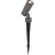 Favourite Micron 4808-1T Серый уличный ландшафтный грунтовый светильник с креплением колышком в землю, L98xW35xH310, LED 10Вт, 875Лм, 3000К, CRI90, 60°, IP65, 220В