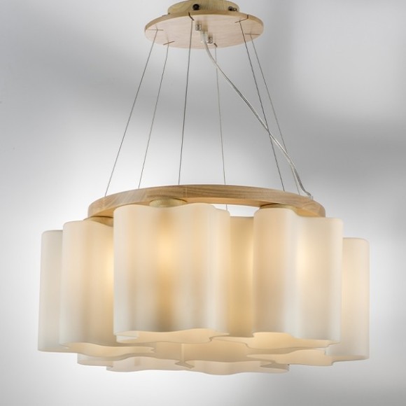 Люстра подвесная Lightstar 802165 Nubi legno под лампы 6xE27 240W