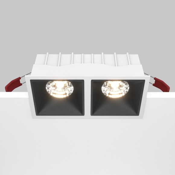 Встраиваемый светильник Maytoni DL043-02-15W3K-D-SQ-WB Alfa LED светодиодный 2xLED 30W