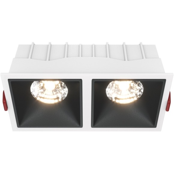 Встраиваемый светильник Maytoni DL043-02-15W3K-D-SQ-WB Alfa LED светодиодный 2xLED 30W