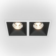 Встраиваемый светильник Maytoni DL043-02-15W3K-D-SQ-WB Alfa LED светодиодный 2xLED 30W
