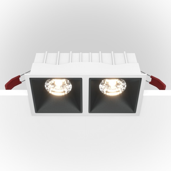Встраиваемый светильник Maytoni DL043-02-15W3K-D-SQ-WB Alfa LED светодиодный 2xLED 30W
