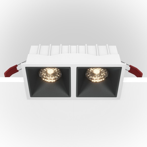 Встраиваемый светильник Maytoni DL043-02-15W3K-D-SQ-WB Alfa LED светодиодный 2xLED 30W