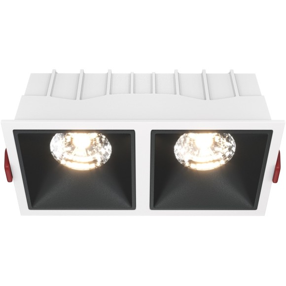 Встраиваемый светильник Maytoni DL043-02-15W3K-D-SQ-WB Alfa LED светодиодный 2xLED 30W