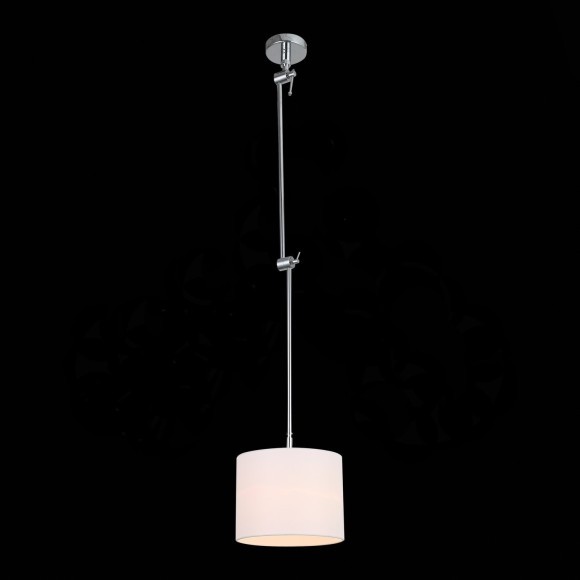 SL460.102.01 Светильник потолочный ST-Luce Хром/Белый E27 1*60W (из 2-х коробок) MARCIA