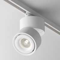 Однофазный двужильный светодиодный трековый светильник Maytoni Unity TR084-1-15W4K-W Yin 4000К 1120Лм CRI90+ 24° 15Вт