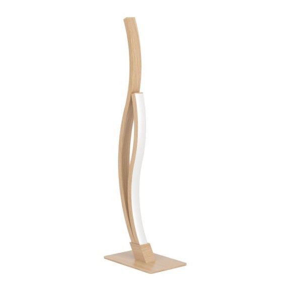 901213 GRISOLIA Светодиодная настольная лампа с механическим выключателем, 12Вт, 1500Лм, 4000К, белый/коричневый, L140, W90