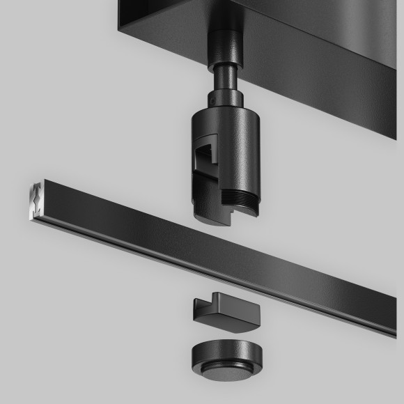 Потолочное основание отступное Short с возм. исп. блока питания в нем Maytoni Flarity TRA156C-BB1-B