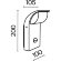 Настенный светильник (бра) Outdoor O446WL-L7GF3KSR