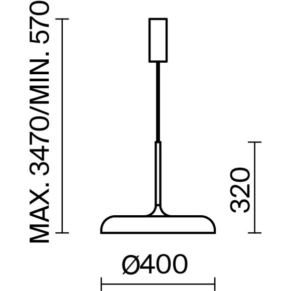 Подвесной светильник Maytoni MOD189PL-L18B3K1