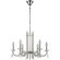 Люстра Crystal Lux AURELIO SP6 GOLD+CHROME/TRANSPARENT