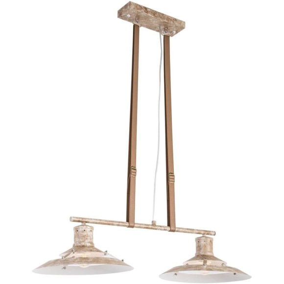 Подвесной светильник линейный Lussole LSP-8741 CHICAGO IP21 под лампы 2xE27 120W Подвесной светильник линейный Lussole LSP-8741 CHICAGO IP21 под лампы 2xE27 120W