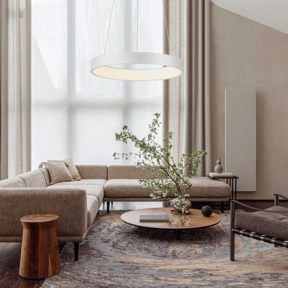 39688 EGLO CAMPO ROSSO Светодиодный диммируемый по TRIAC подвесной светильник, 34Вт, 4000Лм, 3000K, гарантия 5 лет 39688 EGLO CAMPO ROSSO Светодиодный диммируемый по TRIAC подвесной светильник, 34Вт, 4000Лм, 3000K, гарантия 5 лет