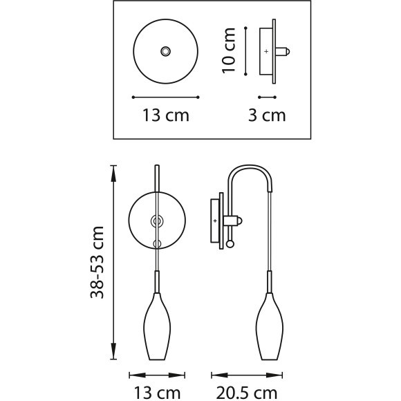 Бра Pentola Lightstar 803523
