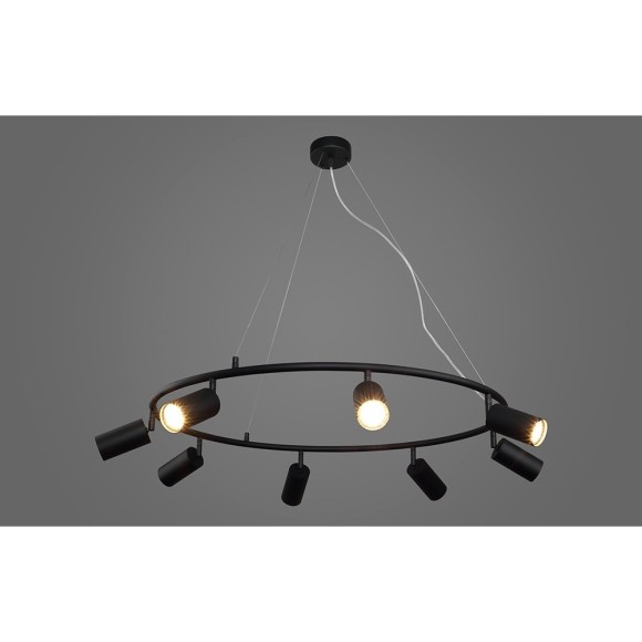 Светильник подвесной Crystal Lux CLT 015C8 D800 BL Светильник подвесной Crystal Lux CLT 015C8 D800 BL