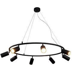 Светильник подвесной Crystal Lux CLT 015C8 D800 BL Светильник подвесной Crystal Lux CLT 015C8 D800 BL