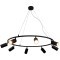 Светильник подвесной Crystal Lux CLT 015C8 D800 BL