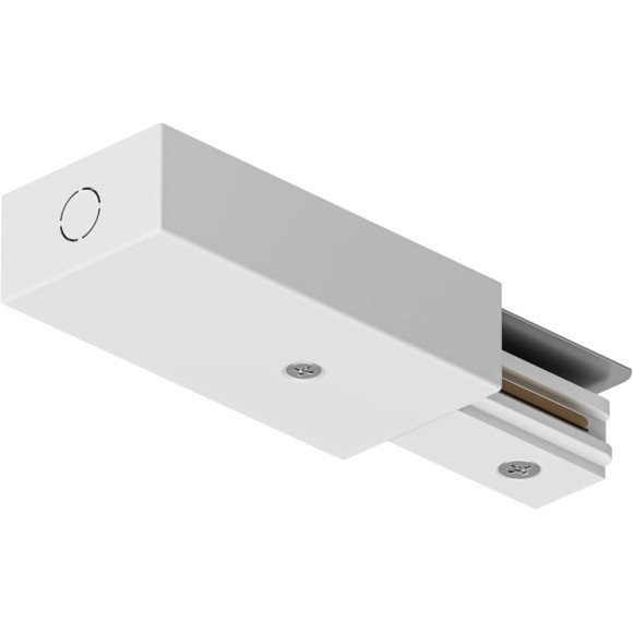 Ввод питания для накладных однофазных шинопроводов Denkirs TR1100-WH Ввод питания для накладных однофазных шинопроводов Denkirs TR1100-WH