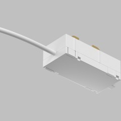 Ввод питания 33см в шинопроводы Smart 220V Denkirs TR2100-WH Ввод питания 33см в шинопроводы Smart 220V Denkirs TR2100-WH