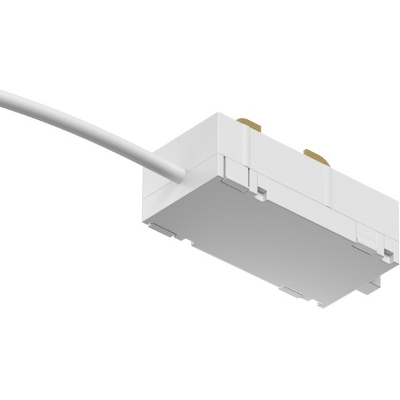 Ввод питания 33см в шинопроводы Smart 220V Denkirs TR2100-WH