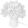 10231T White Настольная лампа LOFT IT Clizia