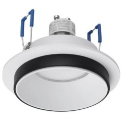 900456 Встраиваемый светильник CAROSSO, 35W (GU10), ?93, алюминий, черный, белый 900456 Встраиваемый светильник CAROSSO, 35W (GU10), ?93, алюминий, черный, белый