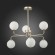 SLE106203-06 Светильник подвесной ST-Luce Золотистый/Белый G9 LED 6*5W REDJINO