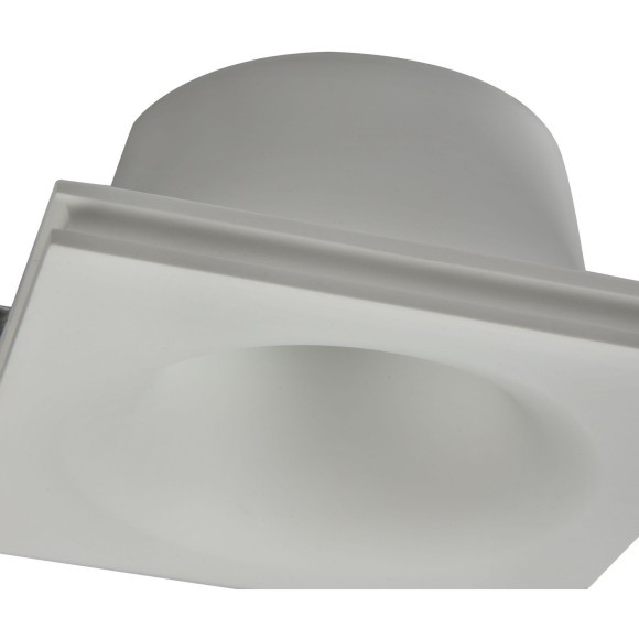 Гипсовый светильник под покраску Maytoni DL001-1-01-W Gyps Modern под лампу 1xGU10 35W