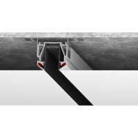 Профиль 2м для монтажа накладных шинопроводов в гарпунный натяжной потолок TETA PRO 220V Lightstar 505420