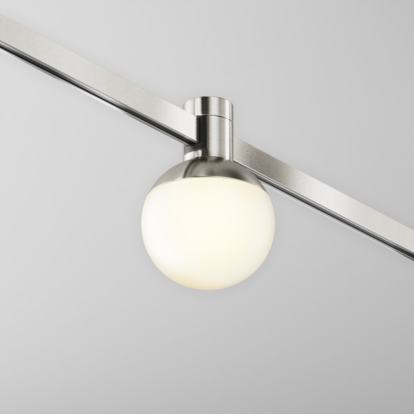 Трековый магнитный светодиодный светильник Maytoni Flarity Luna TR149-1-5W3K-PT