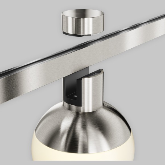 Трековый магнитный светодиодный светильник Maytoni Flarity Luna TR149-1-5W3K-PT