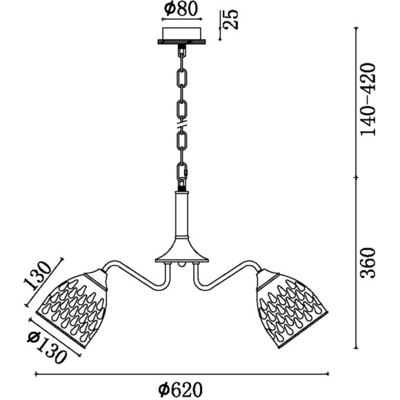 Люстра Freya FR5138PL-05W