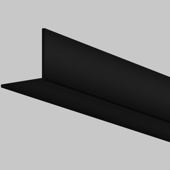 Рассеиватель для профиля 16×16 (Угол, Чёрный, 2 м), ALM-1616S-B-DF-2M 642028 Рассеиватель для профиля 16×16 (Угол, Чёрный, 2 м), ALM-1616S-B-DF-2M 642028