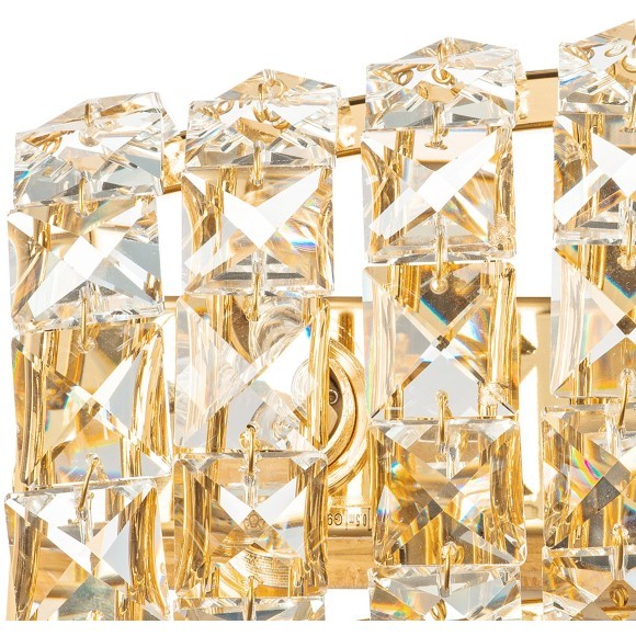 Хрустальный настенный светильник ONDA 741622