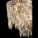 ABRIL SP12 L1200 Crystal Lux Люстра, хромированная металлическая арматура, прозрачный хрусталь, 12×E14 до 40 Вт, 1200×300×290 мм, IP20, 220 В