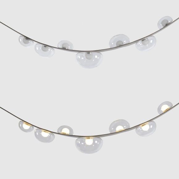 Светильник подвесной Crystal Lux BOSQUE SP7 L3000 GREY/TRANSPARENT 0272/207 Светильник подвесной Crystal Lux BOSQUE SP7 L3000 GREY/TRANSPARENT 0272/207